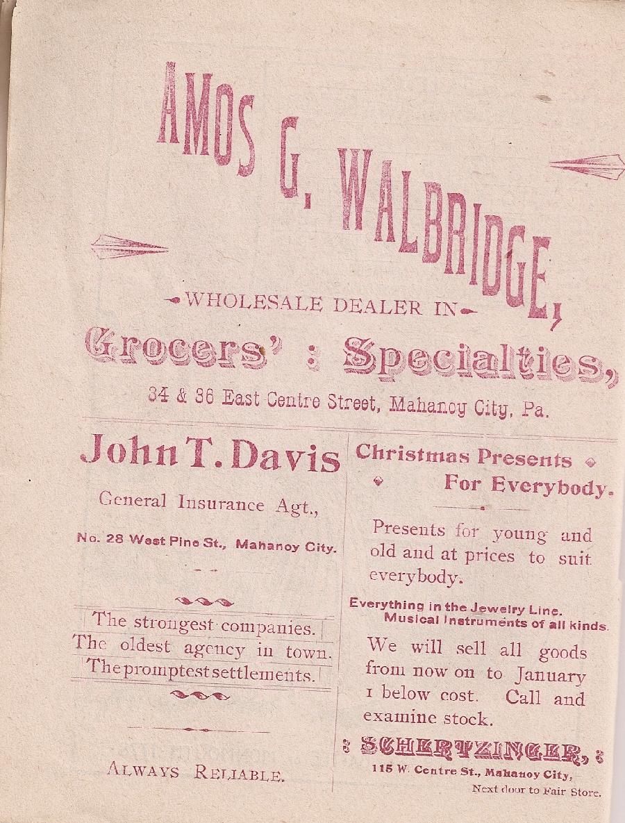 Amos G. Wallridge Wholesaler